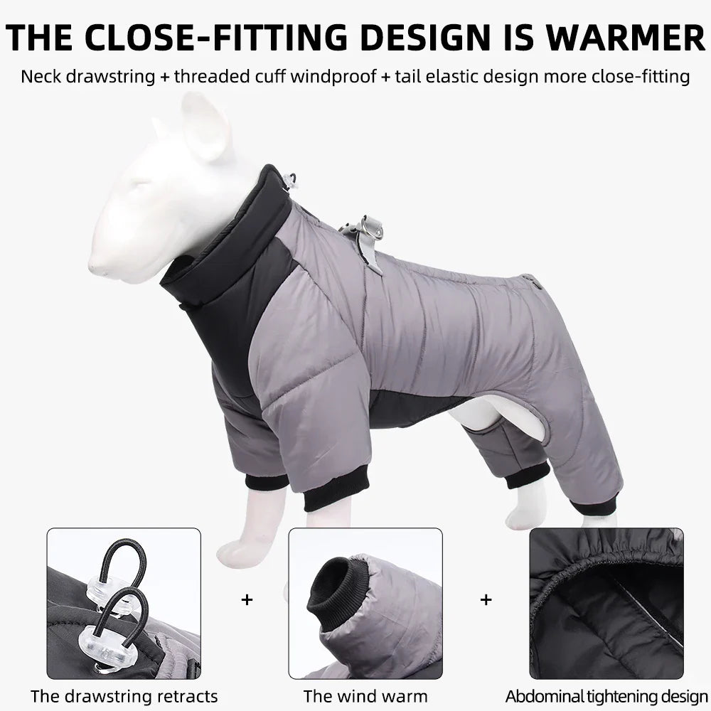 ❄️🐕 Winter Dog Jacket – Warm & Waterproof