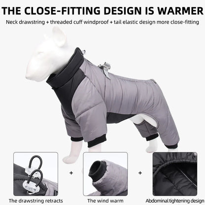 ❄️🐕 Winter Dog Jacket – Warm & Waterproof
