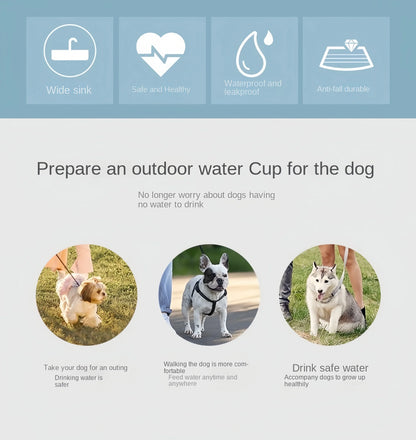 Portable Pet Water & Food Bottle