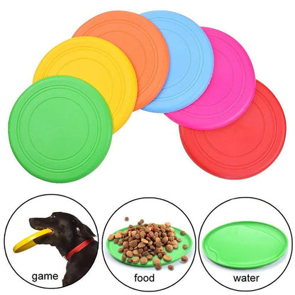 Durable Silicone Dog Flying Disc 🐶🛸