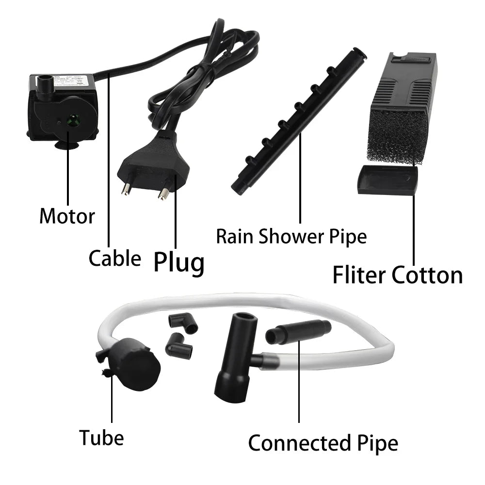 Submersible Water Filter Pump for Aquariums