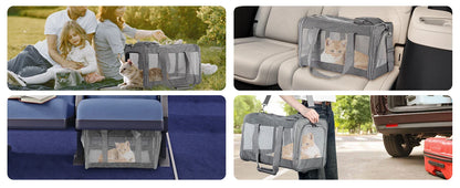 Airline Approved Soft Pet Carrier for Cats & Dogs