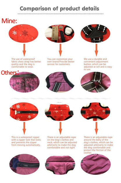❄️ Waterproof Dog Winter Coat