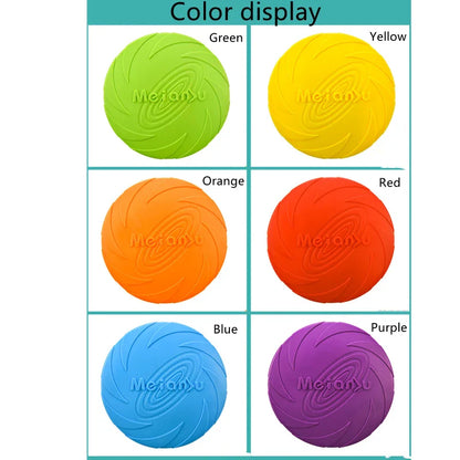 Durable Silicone Dog Flying Disc 🐶🛸