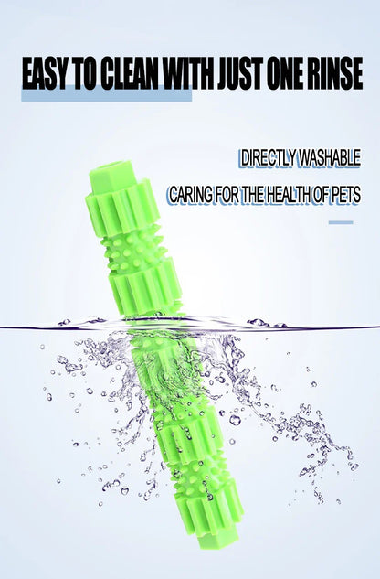 🦴 Indestructible Rubber Dog Toy – Treat Dispense