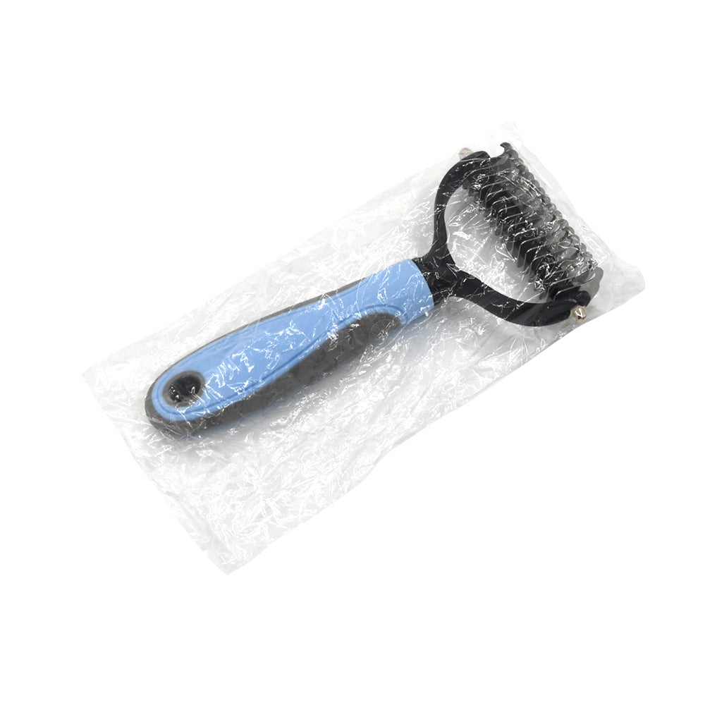 Professional Deshedding & Grooming Brush for Dogs & Cats