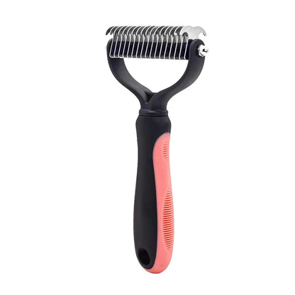 Professional Deshedding & Grooming Brush for Dogs & Cats