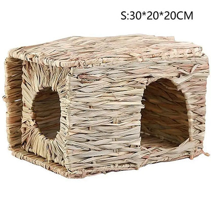 Rabbit & Guinea Pig Grass Mat House