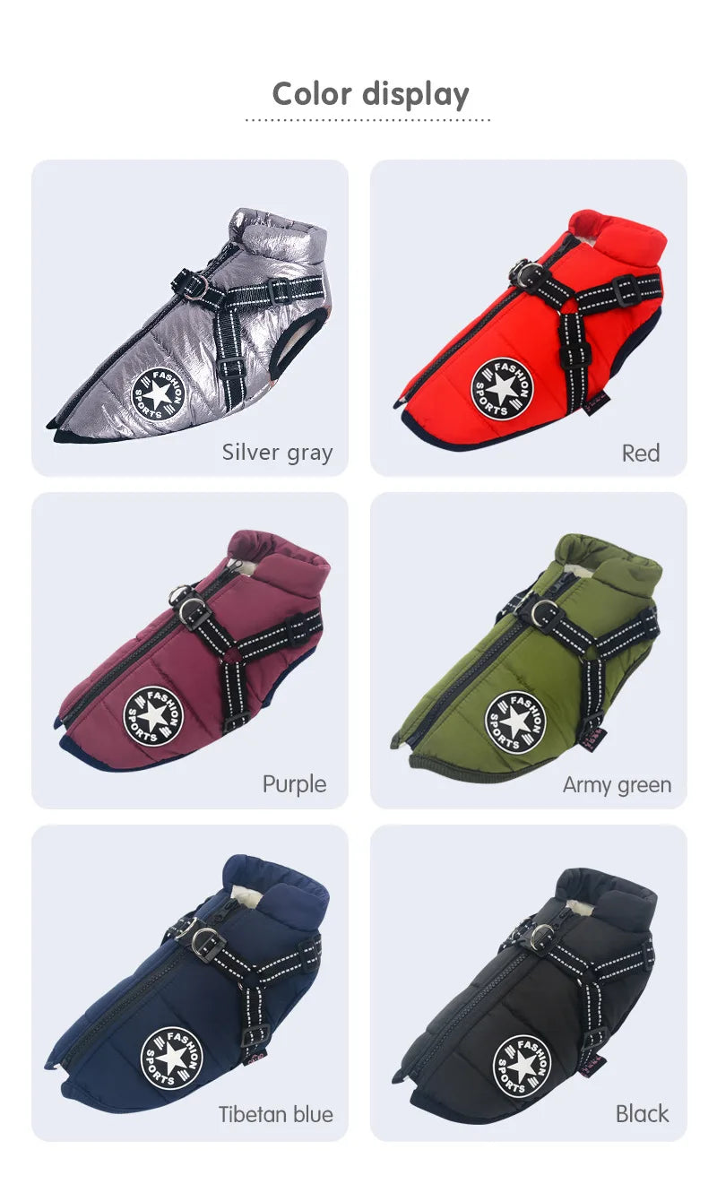 ❄️ Waterproof Dog Winter Coat