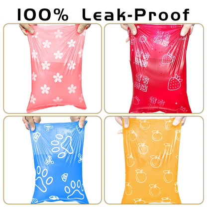 🐾 Dog Waste Bags – 5 Colours + Dispenser