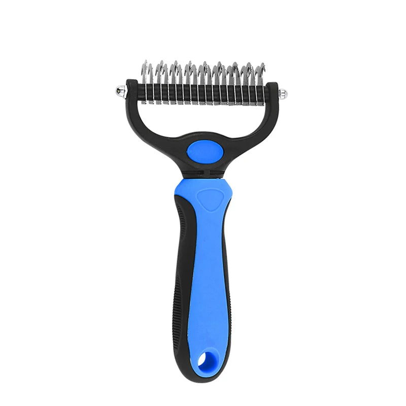 Professional Deshedding & Grooming Brush for Dogs & Cats
