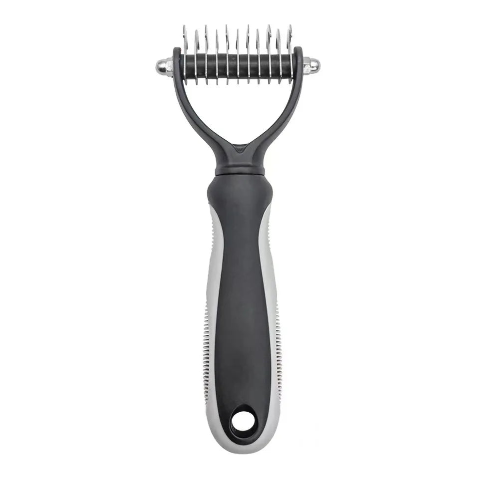 Professional Deshedding & Grooming Brush for Dogs & Cats