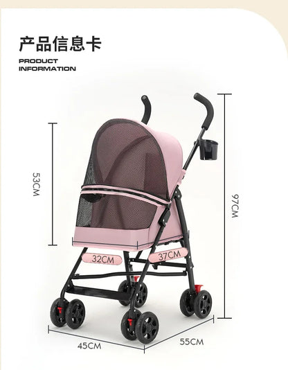 Foldable Pet Stroller