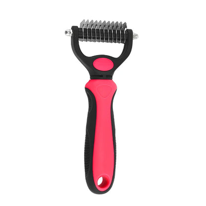 Professional Deshedding & Grooming Brush for Dogs & Cats