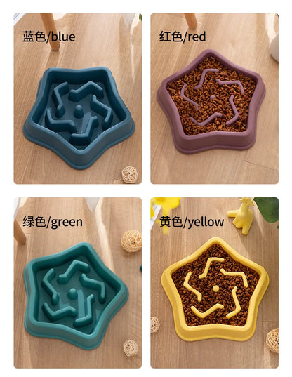 Slow Feed Pet Bowl