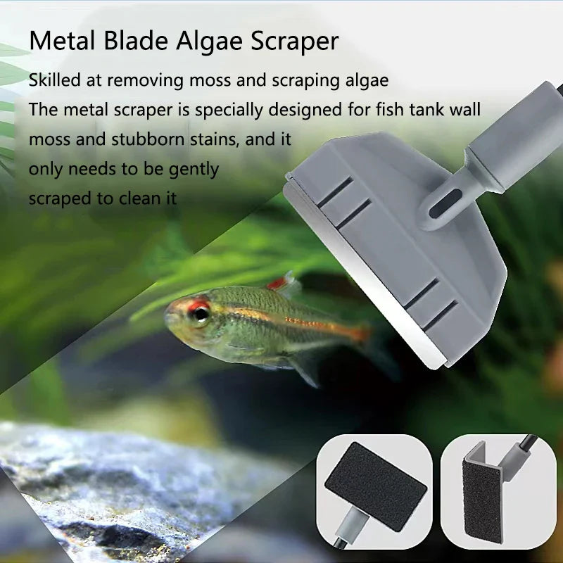 Aquarium Cleaning Tools Kit – 5-in-1