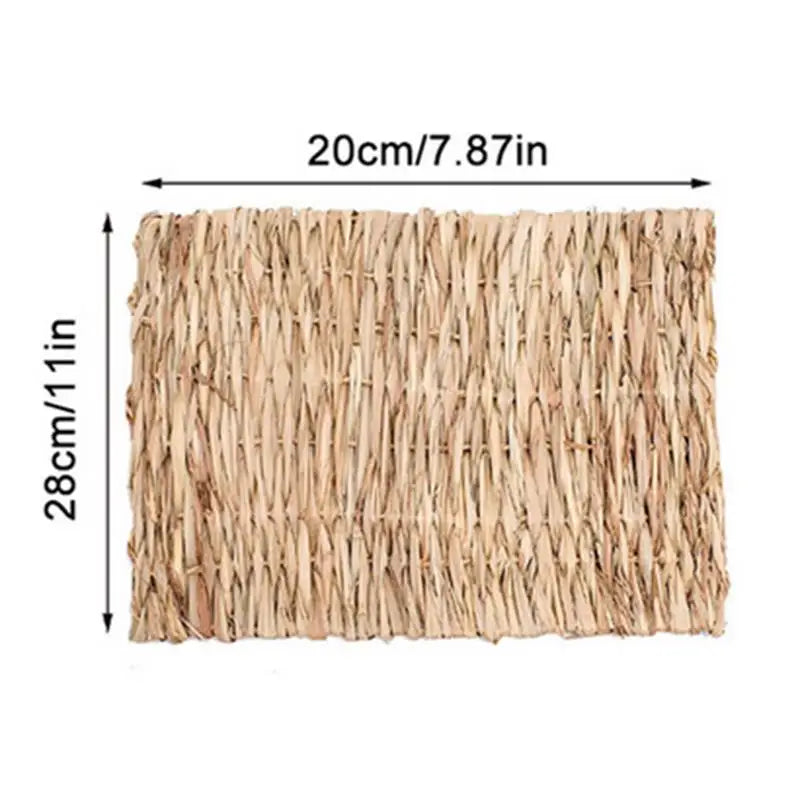 Rabbit & Guinea Pig Grass Mat House