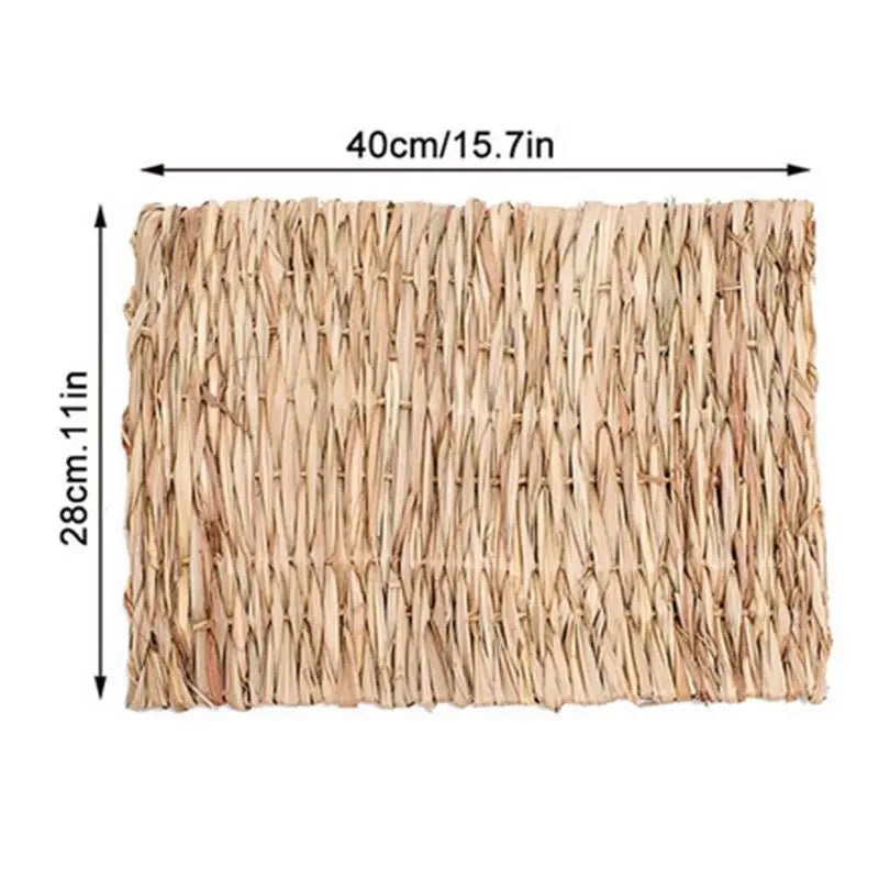 Rabbit & Guinea Pig Grass Mat House