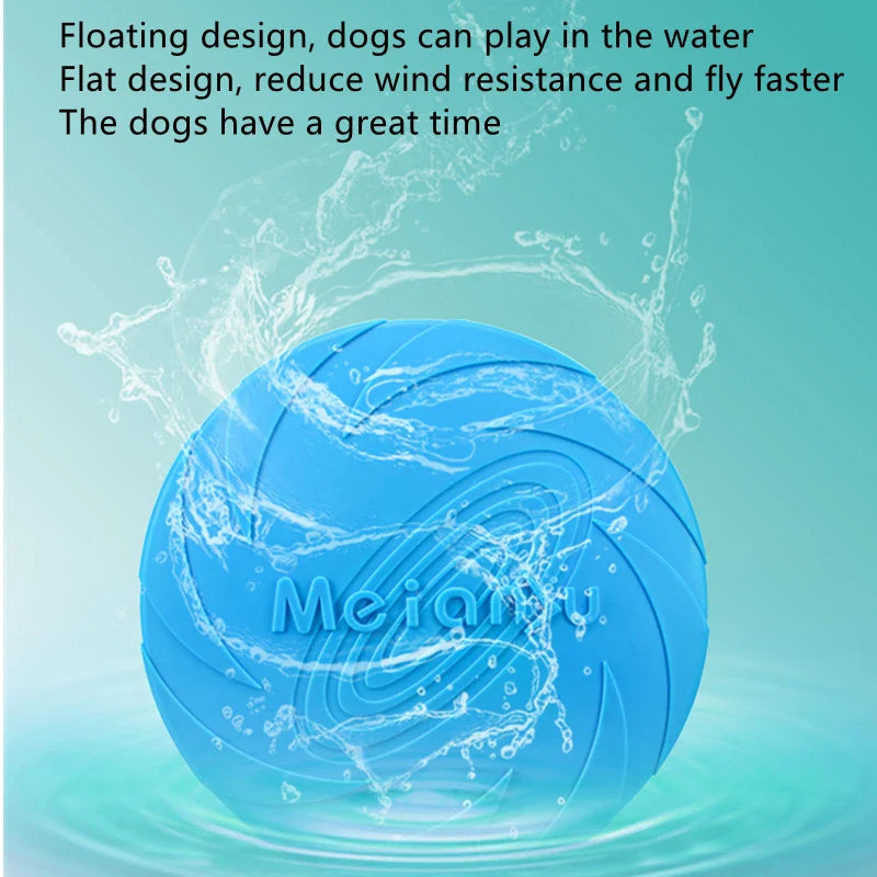 Durable Silicone Dog Flying Disc 🐶🛸