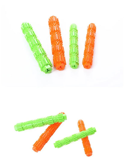 🦴 Indestructible Rubber Dog Toy – Treat Dispense